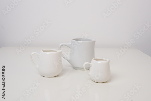 milk pottery
