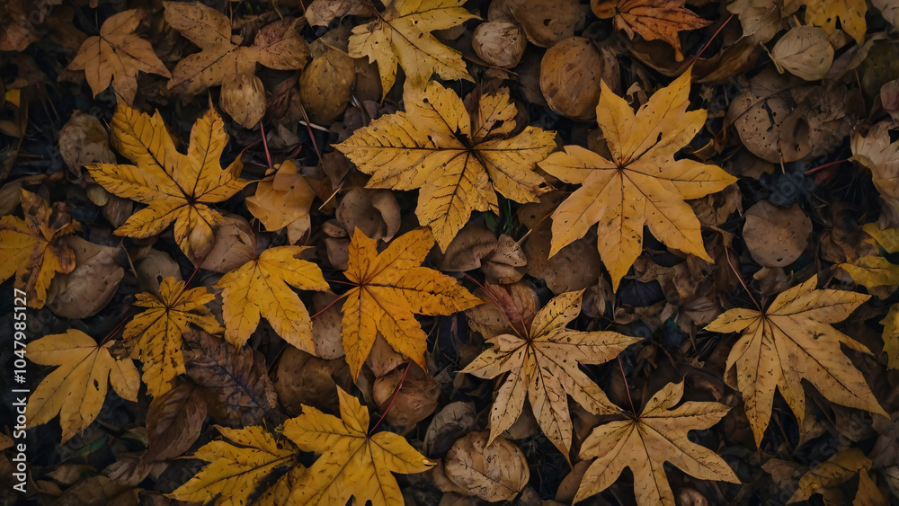 autumn leaves background autumn leaves background