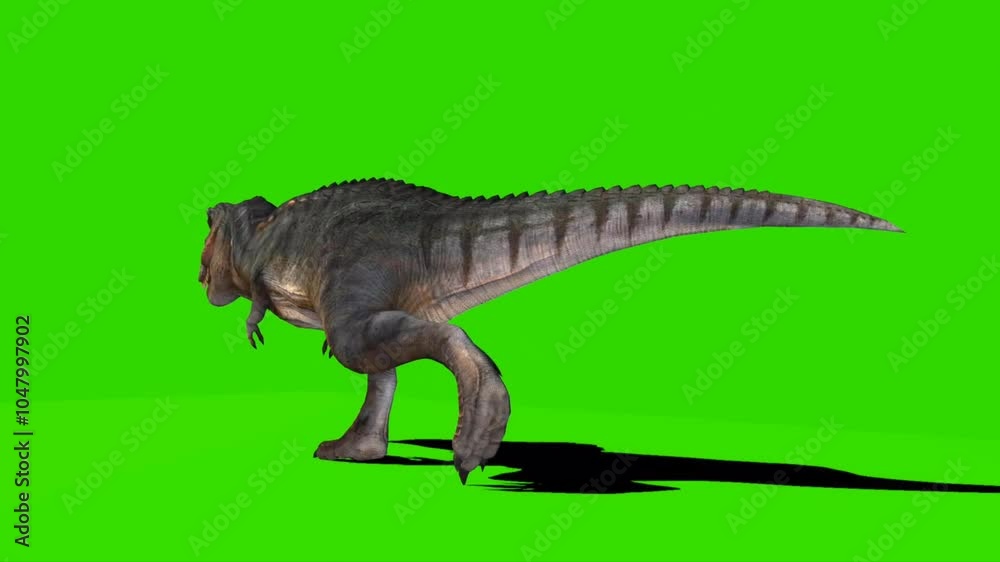 Tyrannosaurus Rex Walking On Green Screen 36 Tyrannosaurus Rex Walking On Green Screen 36