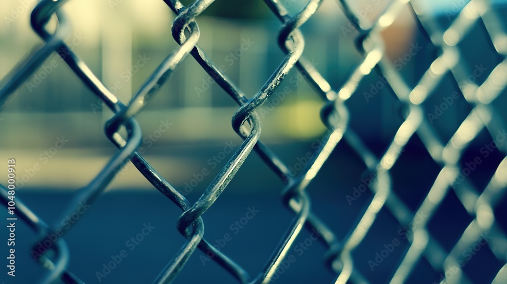 Durable Chain Link Fences in Classic Silver Metal for Security and Boundaries. Sturdy Interwoven Metal Links Providing Transparent Barriers, Ideal for Commercial, Residential, and Industrial Use. Durable Chain Link Fences in Classic Silver Metal for Security and Boundaries. Sturdy Interwoven Metal Links Providing Transparent Barriers, Ideal for Commercial, Residential, and Industrial Use.