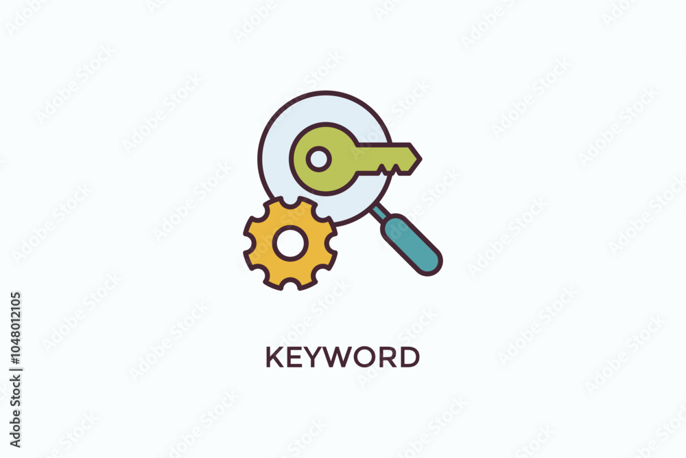 Keyword Vector Icon Or Logo Illustration Keyword Vector Icon Or Logo Illustration