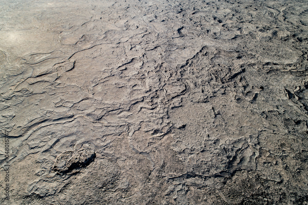 Aerial View of Rough Natural Rocky Terrain Surface Aerial View of Rough Natural Rocky Terrain Surface