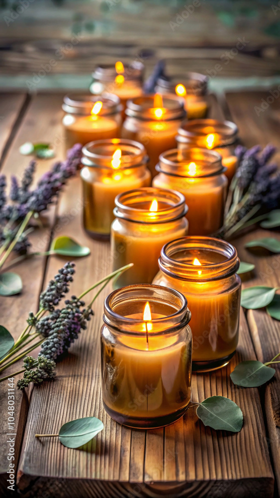 spa still life with candles spa still life with candles