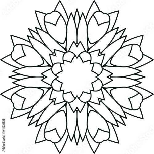 Mandala Patterns Circular Pattern in the Form of a Mandala Decorative Ornament in Ethnic Oriental Style.