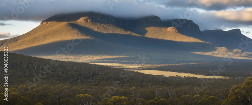 Amidst the rugged grandeur of Western Australia, the majestic Stirling Range rises like a sentinel from the earth. photo