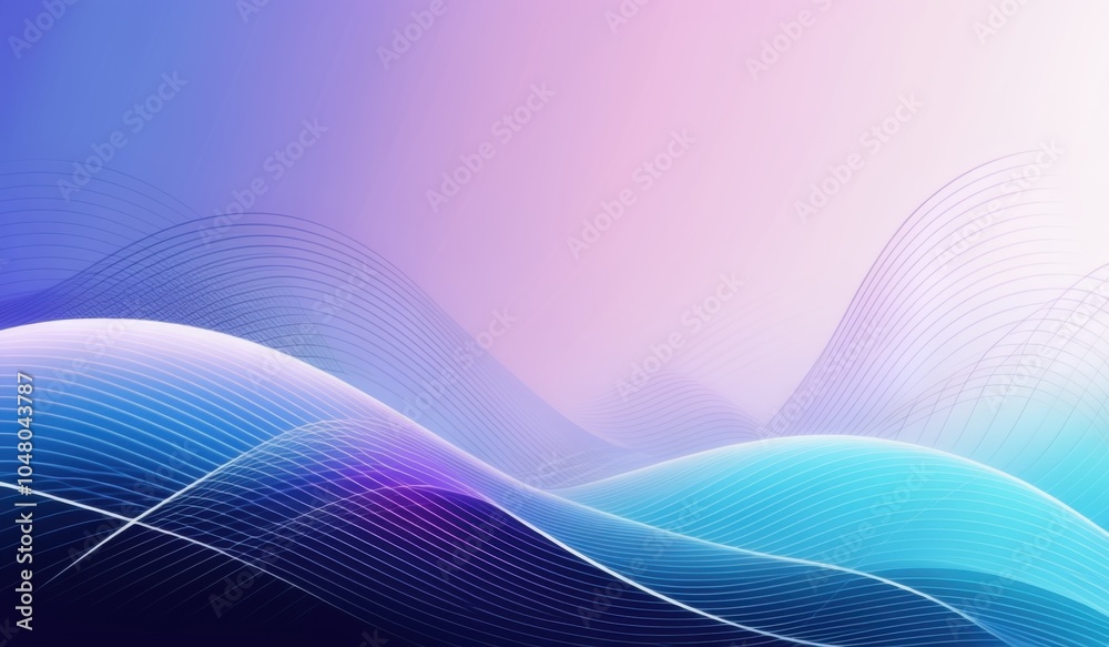 abstract background with wavy lines and a blue and purple background abstract background with wavy lines and a blue and purple background