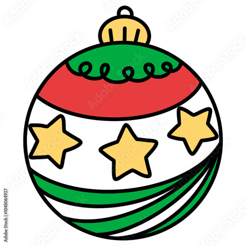 Christmas ball ornament