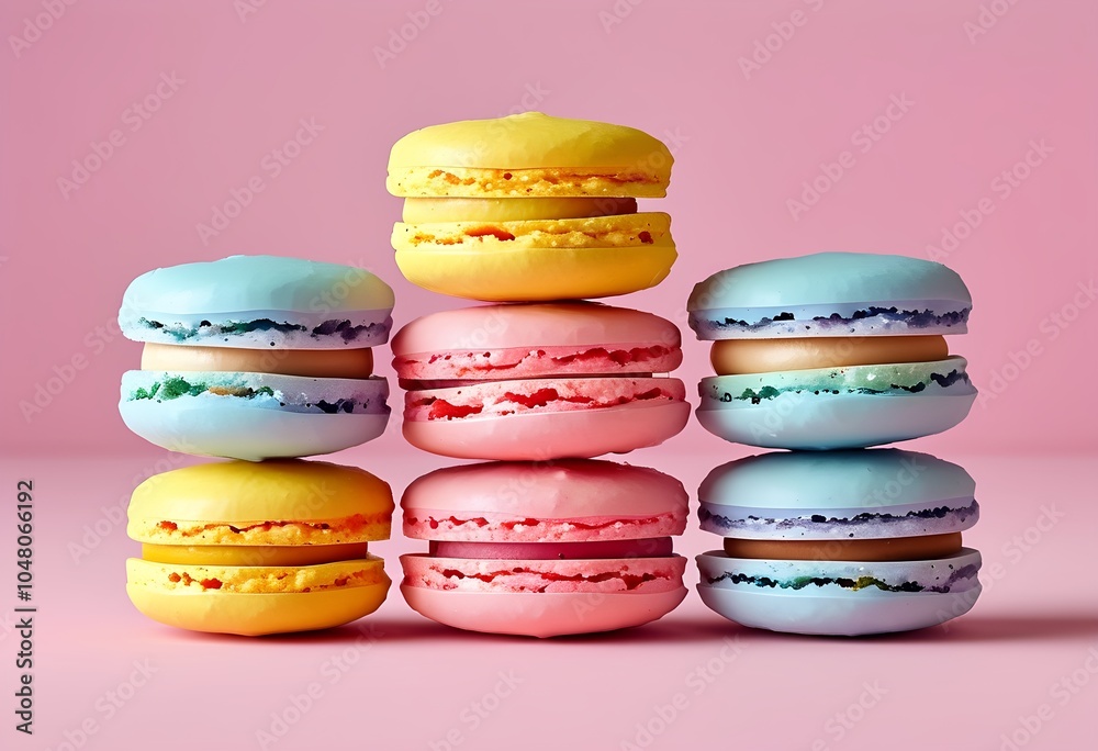 Fototapeta premium macaroons