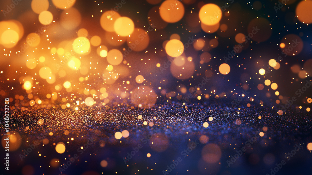 close-up of soft sparkles shimmering against a dark background close-up of soft sparkles shimmering against a dark background