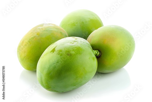 Wallpaper Mural Mango fruit isolated on white background Torontodigital.ca