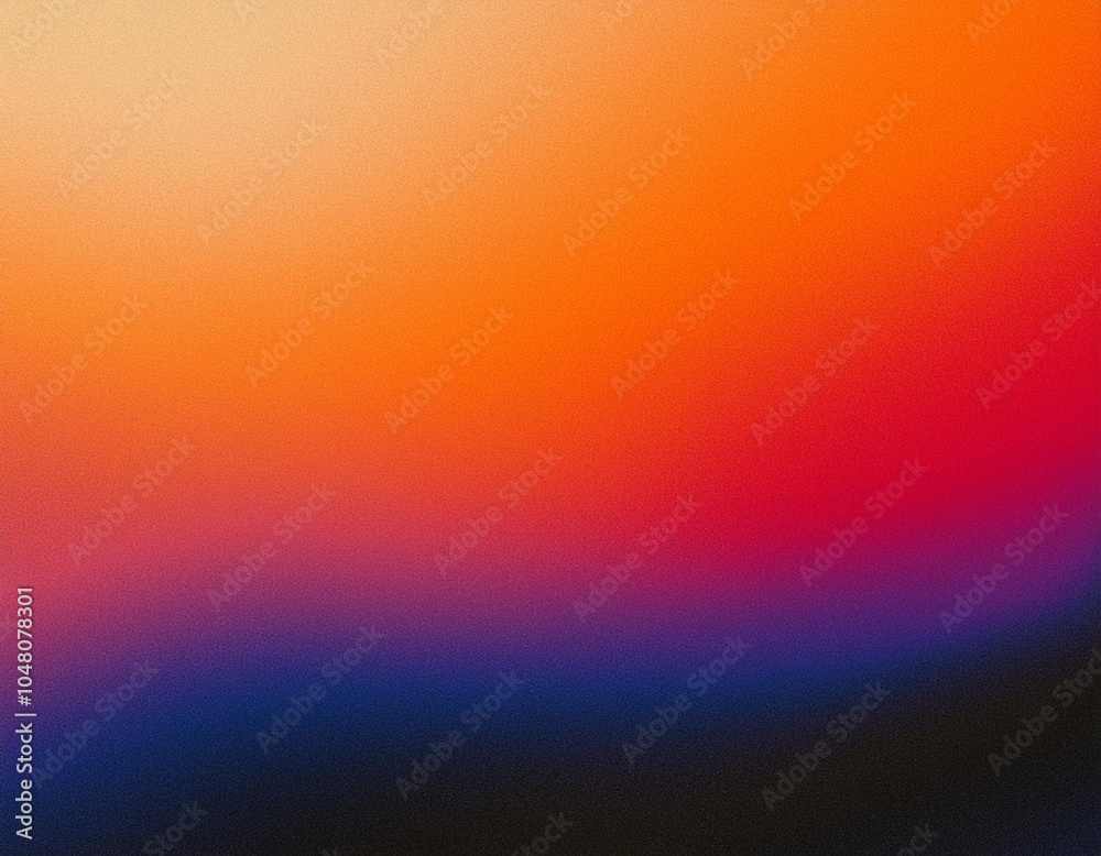 Obraz premium Vibrant sunset gradient, evoking warmth and serenity
