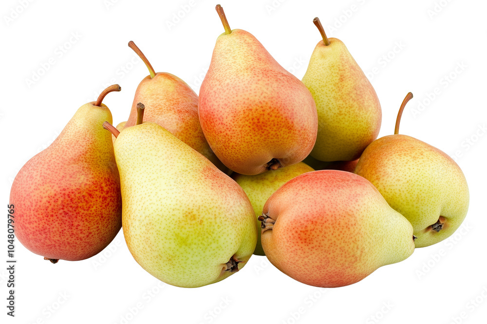 Pile of Pear, isolated on transparent background Pile of Pear, isolated on transparent background