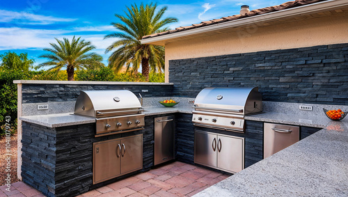 Daytime Custom Outdoor Living Area