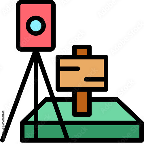Land Surveyor Icon