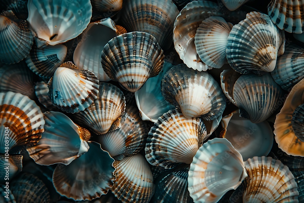 Sea shells on the beach. Sea shells on the beach.