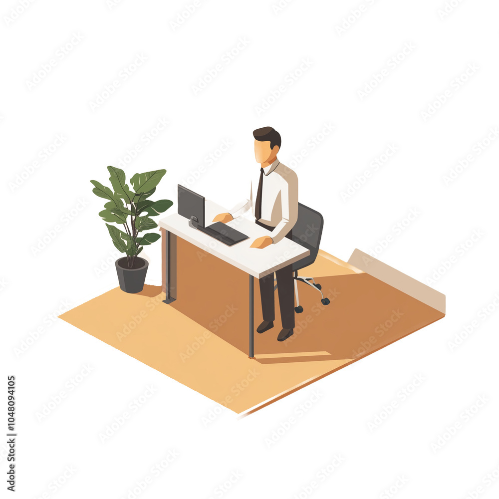 Simple icons for businessmen Simple icons for businessmen