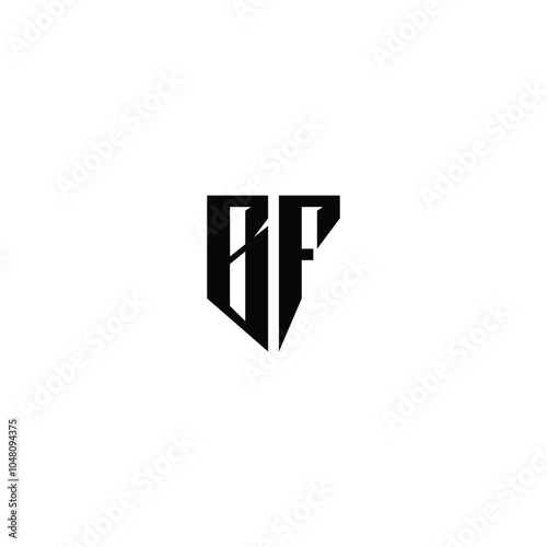 Free Download BF monogram logo design letter text name symbol monochrome logotype alphabet character simple logo - GFXLoad
