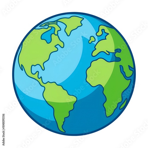 Fototapeta Naklejka Na Ścianę i Meble -  earth globe illustration