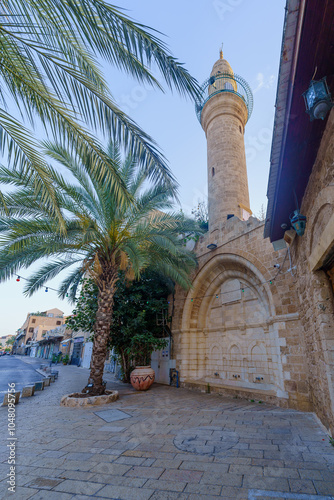 Al Siksik Mosque, old city of Jaffa photo