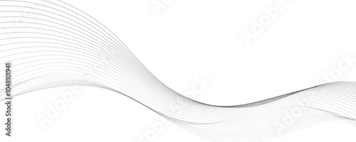 Abstract wavy lines background.