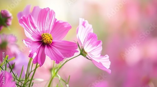 _Pink_fresh_and_beautiful_flower_background