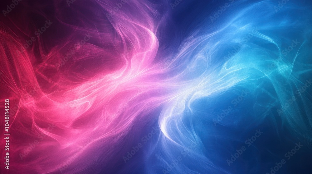Abstract blue and pink gradient background, blending vivid colors into a modern and eye-catching design, ideal for creative visuals Abstract blue and pink gradient background, blending vivid colors into a modern and eye-catching design, ideal for creative visuals