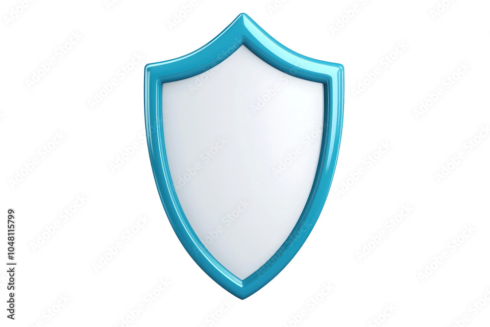Blue Shield Symbol for Protection and Security Blue Shield Symbol for Protection and Security