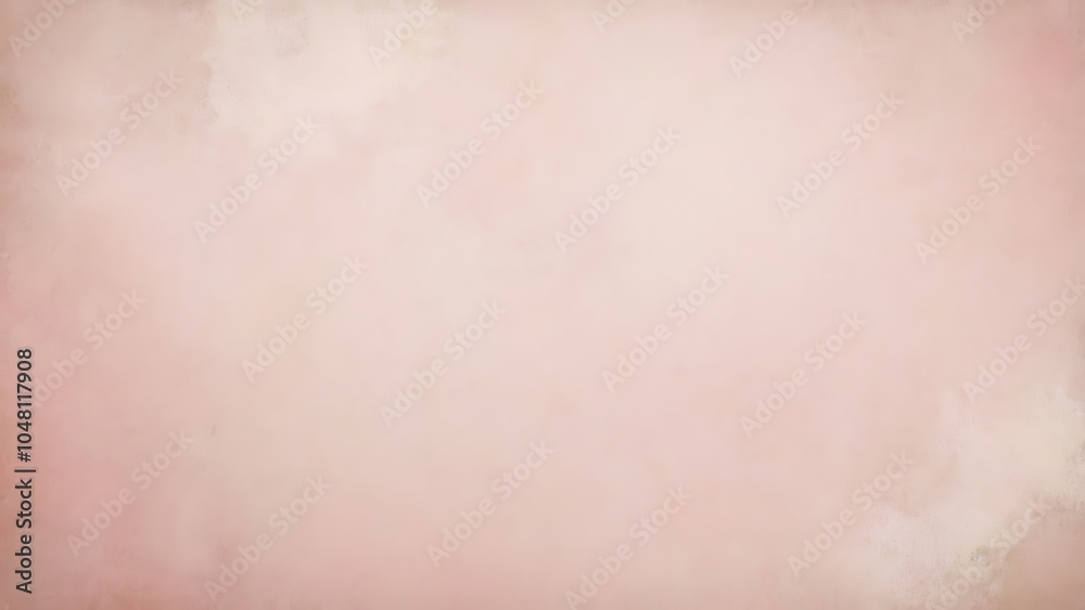 Fototapeta premium minimalist, abstract illustration background with a soft, pastel color palette uniform texture that covers the entire frame, featuring a smooth gradient of light pink and beige tones