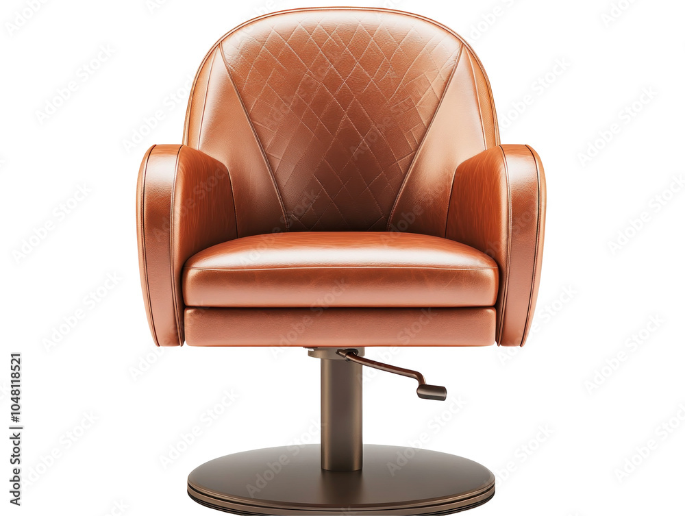 Stylish Brown Salon Chair for Comfortable Seating Stylish Brown Salon Chair for Comfortable Seating