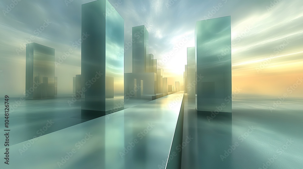 Glass Skyscrapers and A Path to The Horizon Glass Skyscrapers and A Path to The Horizon