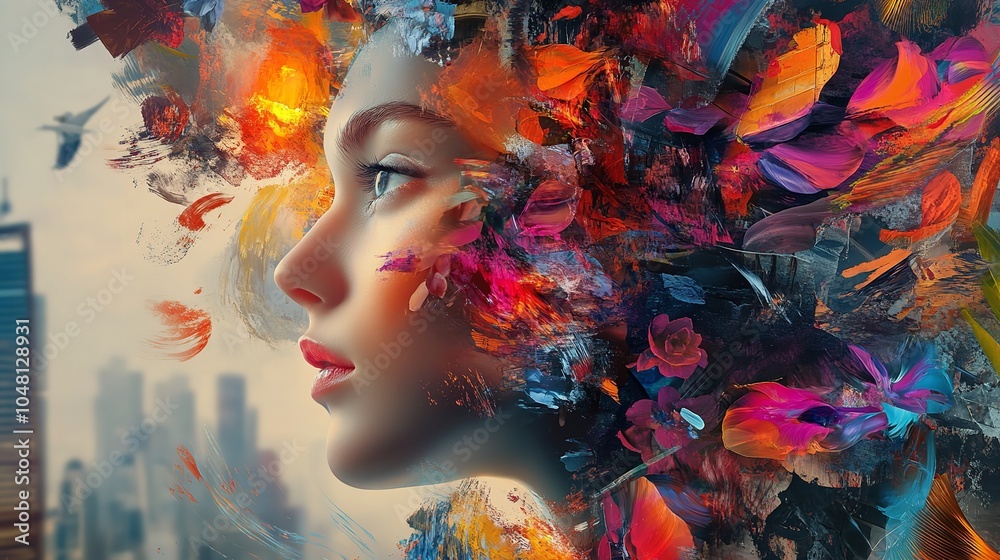 Creative Solutions and New Ideas in Business. Art Collage Creative Solutions and New Ideas in Business. Art Collage