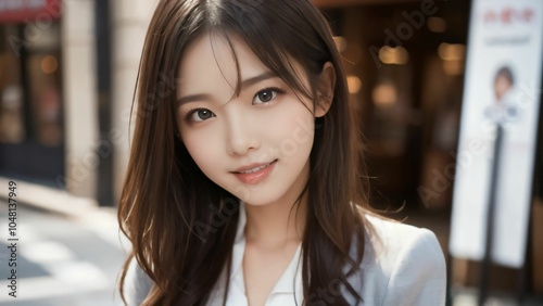 Wallpaper Mural 日本人の若い女性 Torontodigital.ca