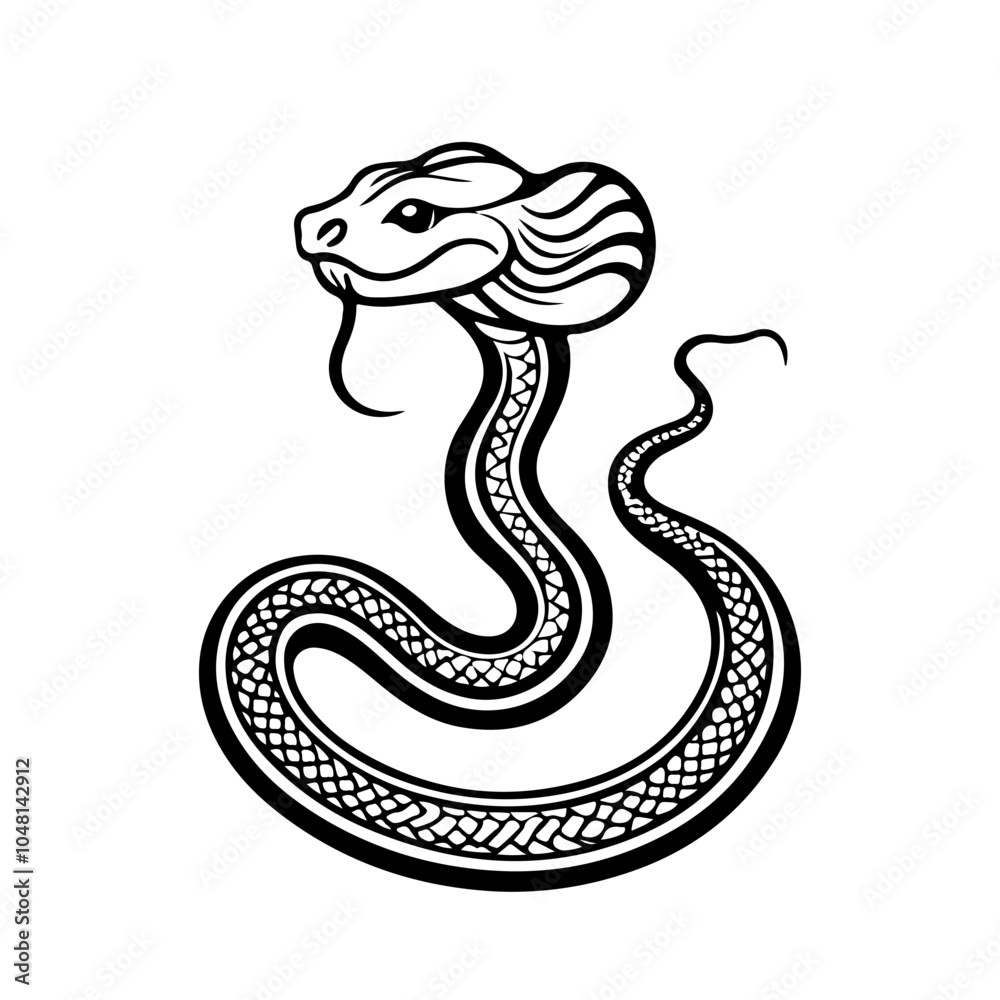 Fototapeta premium Snake Chinese Zodiac