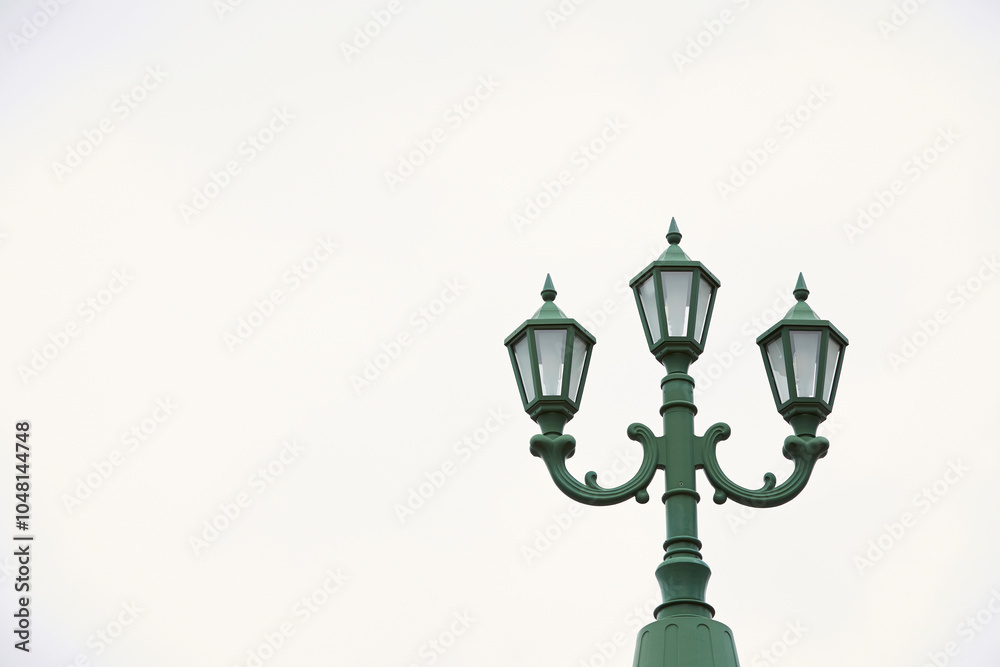 Obraz premium street lamp in the city