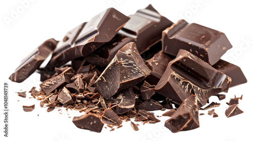 chocolate pieces png transparent background