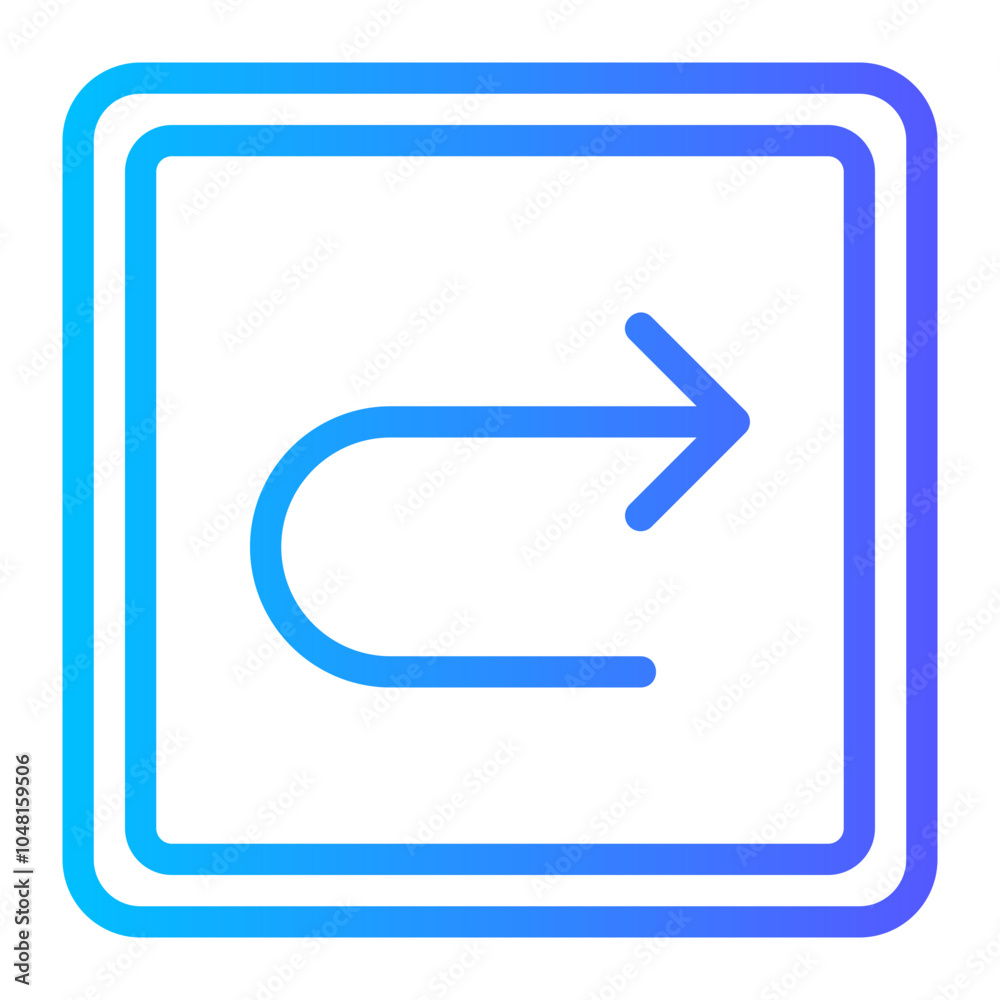 redo gradient icon redo gradient icon