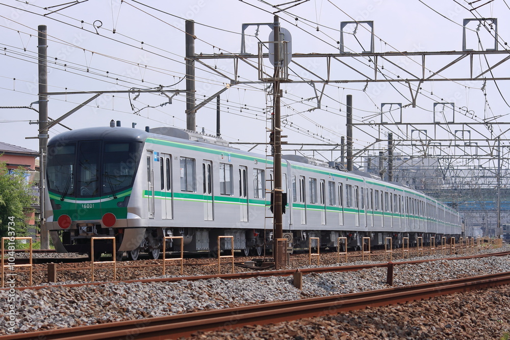 東京メトロ16000系電車の甲種輸送列車(新車回送列車)_2010/7/31撮影 東京メトロ16000系電車の甲種輸送列車(新車回送列車)_2010/7/31撮影