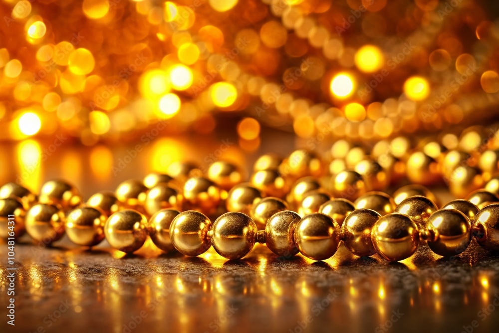 Beautiful Gold Beads in High Depth of Field for Jewelry Photography and Design Inspiration Beautiful Gold Beads in High Depth of Field for Jewelry Photography and Design Inspiration