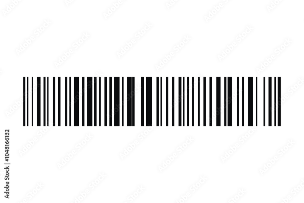 Barcode isolated on white background. Code stripes sticker. Barcode labels, customers qr code Barcode isolated on white background. Code stripes sticker. Barcode labels, customers qr code