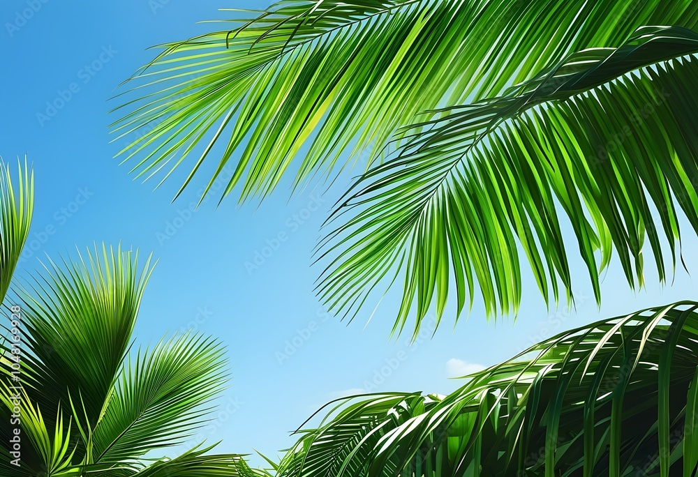 Fototapeta premium palm frond