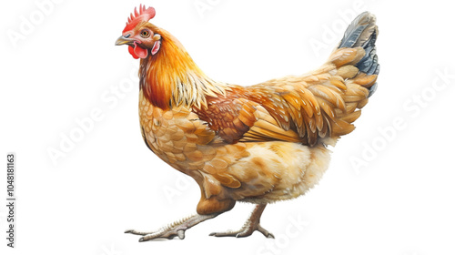 chicken drawing png transparent background