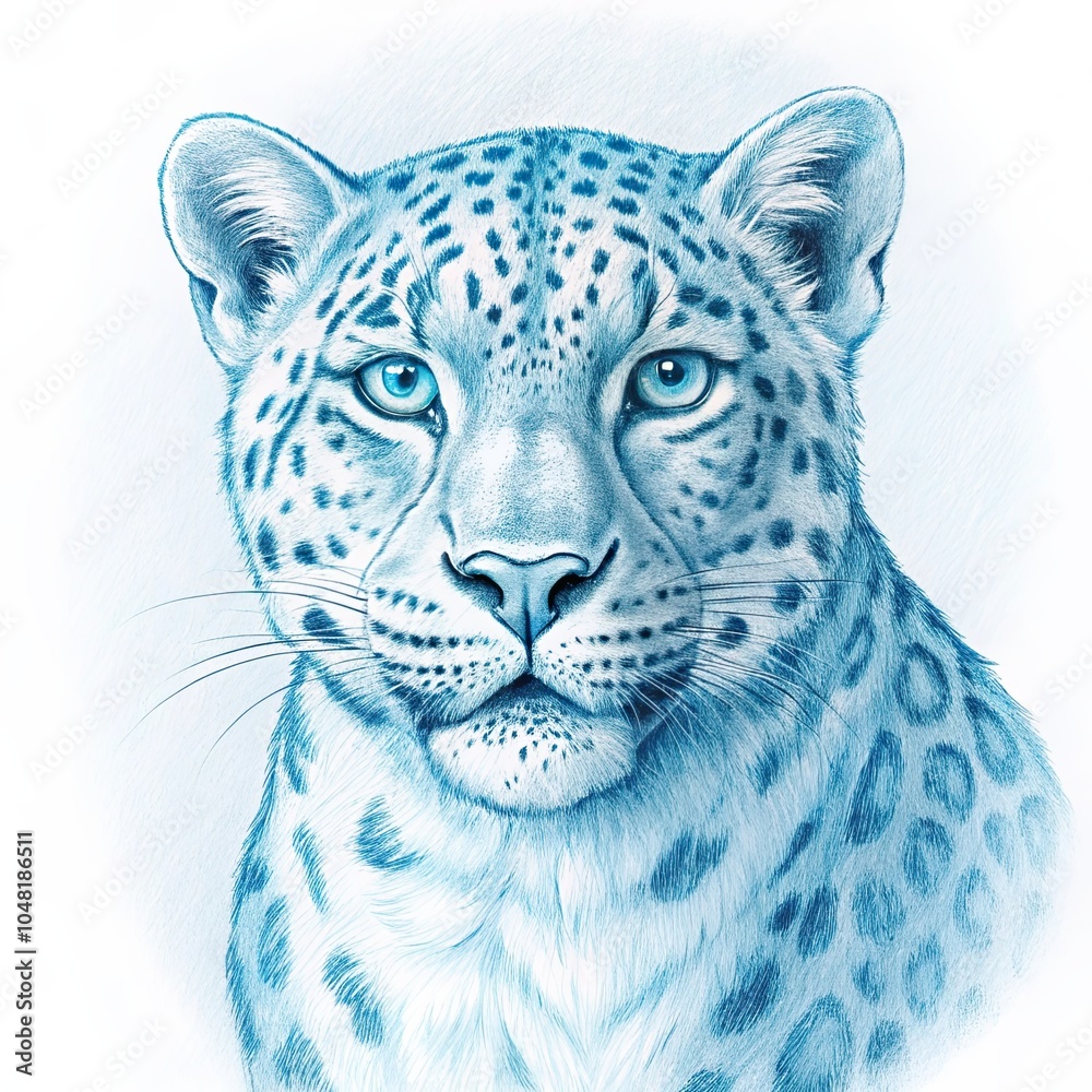 Fototapeta premium a jaguar sketch illustration