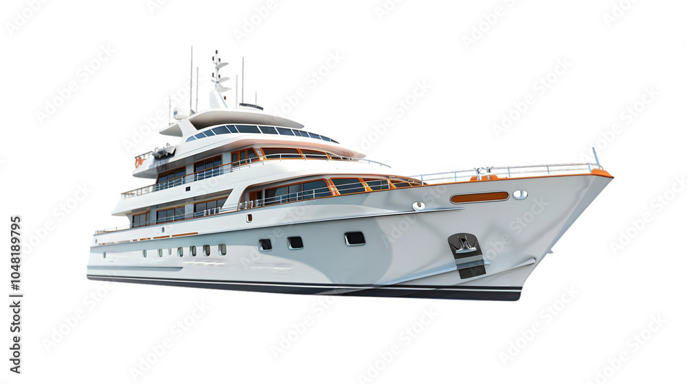 Fototapeta premium cruise boat transparent background png