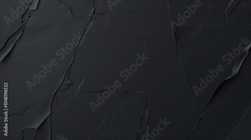 The black textured background unlocking endless design possibilities,the texture adds depth and interest.Exploring the Beauty of Black Texture Background.Generative AI.