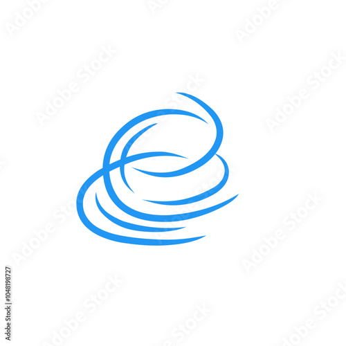 wind gust vector illustration