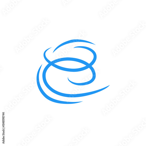 wind gust vector illustration