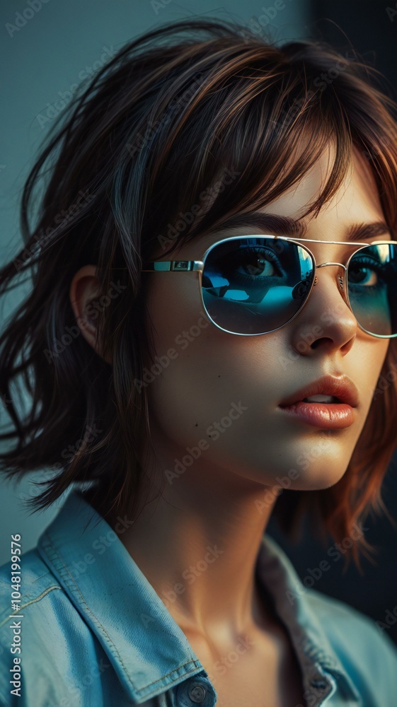 Frau mit Sonnenbrille 20241025-10 Frau mit Sonnenbrille 20241025-10