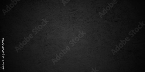 Dark Black distressed grunge texture, old vintage charcoal  backdrop granite blackboard and chalkboard. Abstract wall surface, black stucco texture. Black gray satin dark texture luxurious background.