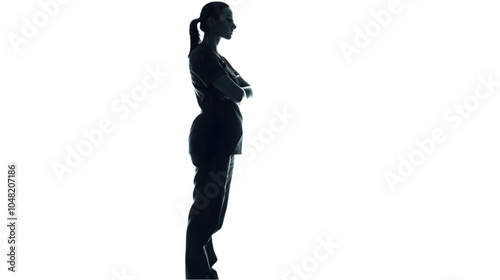 nurse silhouette png transparent background