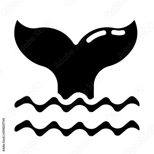 whale tail icon